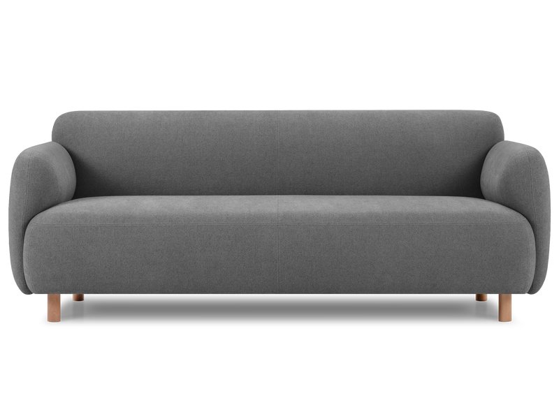 Диван прямой Пайпел-3 Bucle Grafit