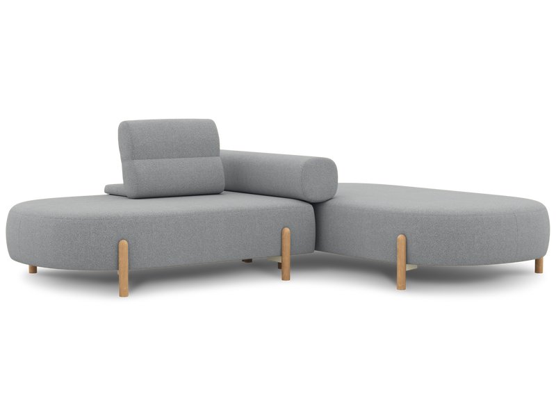 Диван модульный Альди-2 Bucle Grafit