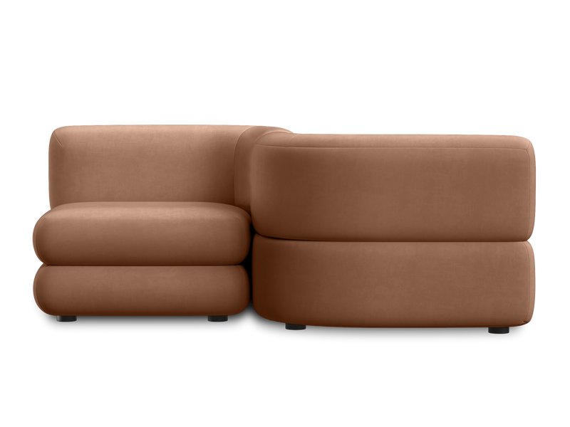 Диван модульный Брера-2 Velour Caramel