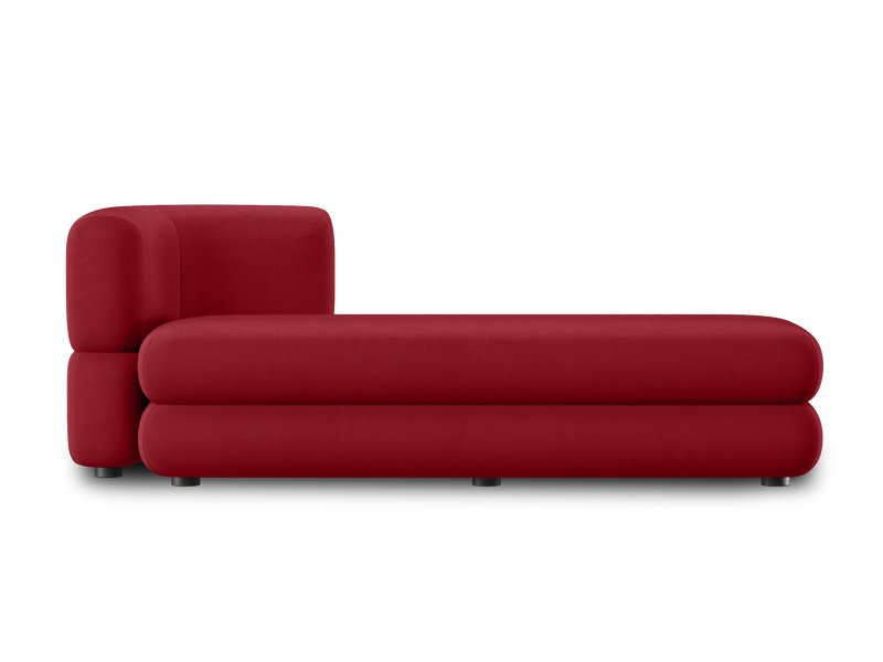 Диван прямой Brera-4 Velour Cherry