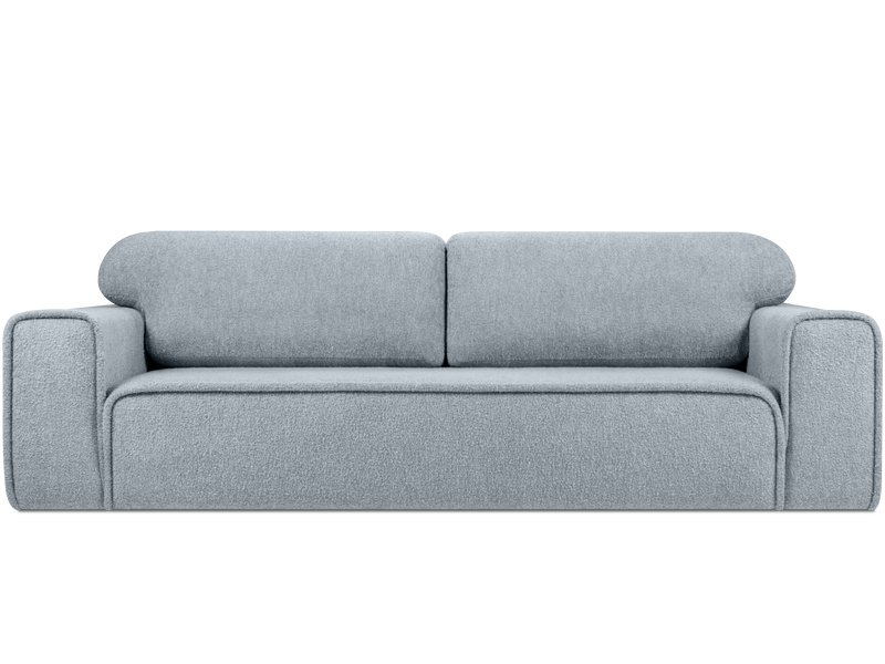 Диван прямой Виена Bucle Silver