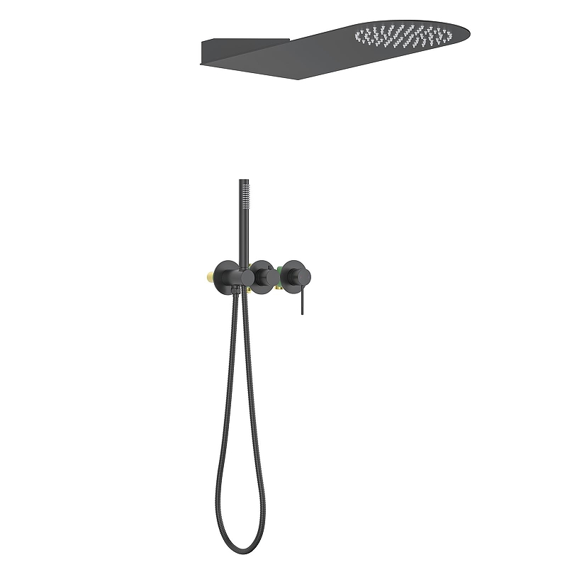 Душевая система Timo Saona SX-2340/03SM цвет Черный матовый