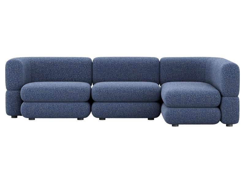 Диван модульный Брера-7 Bucle Saphire