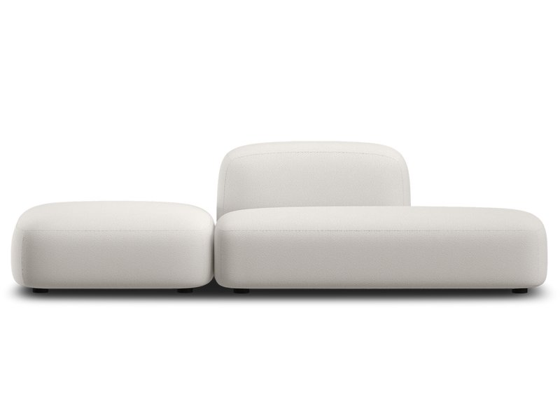Диван модульный Риббл-1 Bucle White