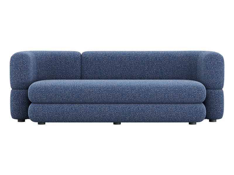 Диван прямой Брера Bucle Saphire