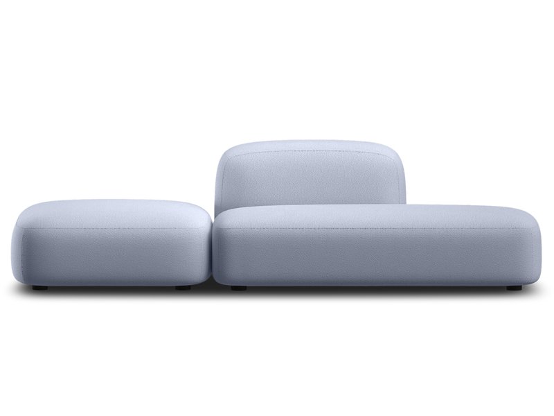 Диван модульный Риббл-1 Bucle Lilac